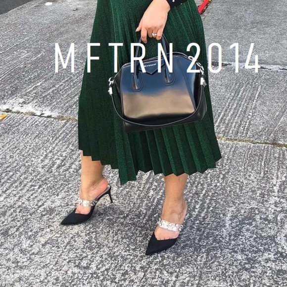 ZARA Metallic Pleated Skirt - Picture 4 of 15